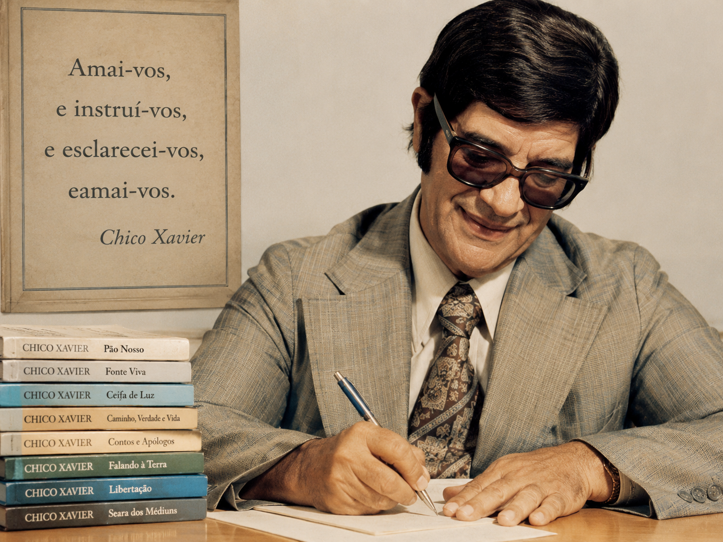 Chico Xavier: um dos autores brasileiros mais lidos de todos os tempos