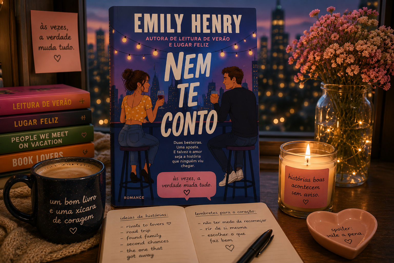 Resenha: Nem te conto, de Emily Henry