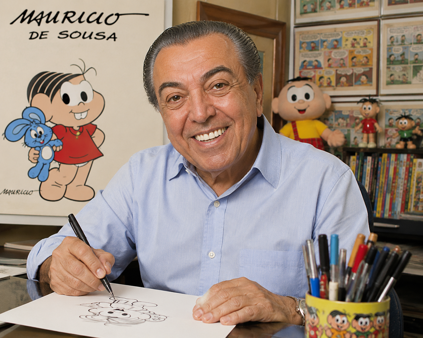 Mauricio de Sousa: o criador da Turma da Mônica que marcou gerações