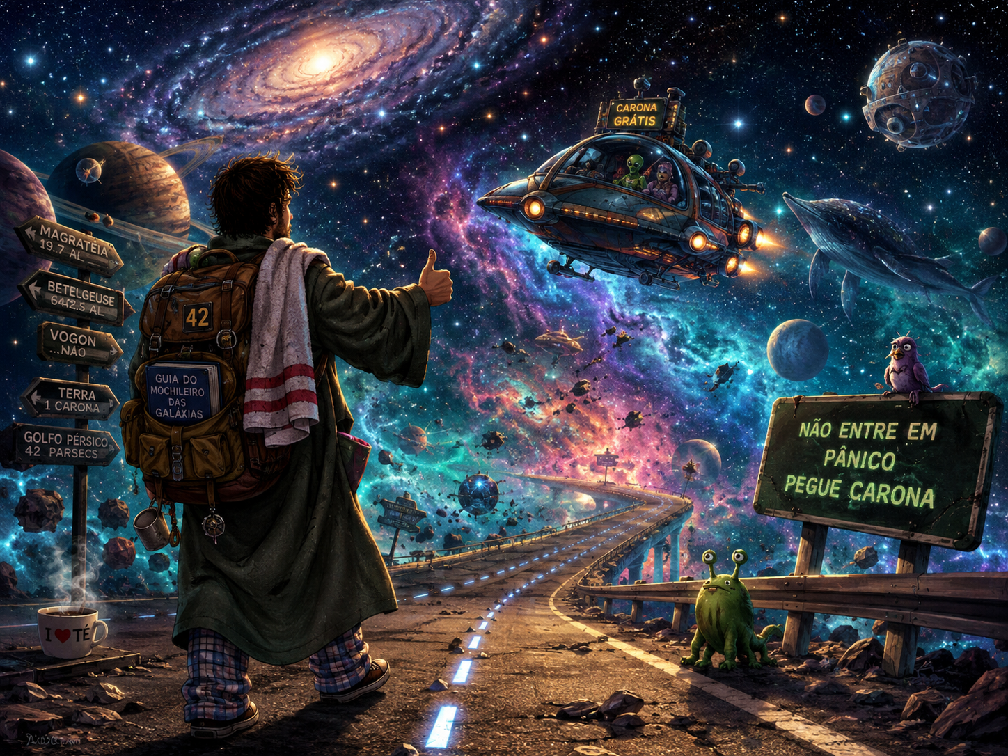 Resenha: O Guia do Mochileiro das Galáxias, de Douglas Adams